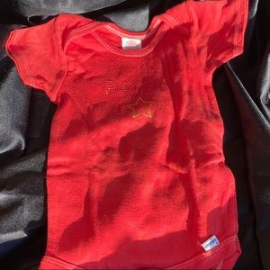 Red Rock Star Onesie